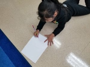 We got different writing tools for work on writing time! In addition to markers, we have twisty crayons, pencils, colored pencils, and pens!