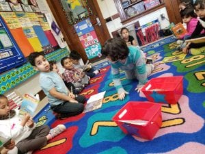 We sorted narrative storybooks and informational books! We talked about what makes a text informational.