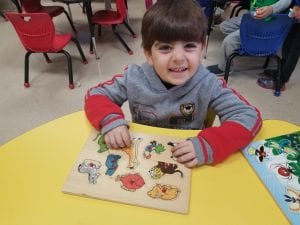 We love toy center choice time!
