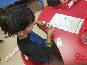 We sorted uppercase S and lowercase s.