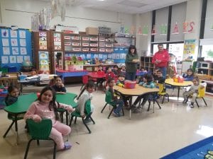 My awesome parents brought us a pumpkin pie! The children tried some and then shared their opinions about the pie! 