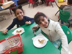 Some of the children liked the whipped cream topping more that the pie. :)