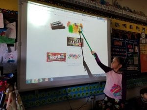 This friend said, "My favorite candy is gummy bears!"