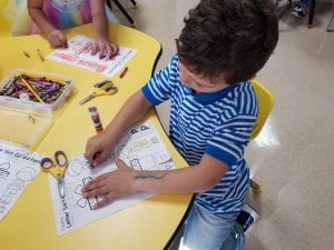 We sorted uppercase and lowercase letter Pp.