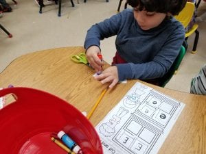 We sorted uppercase and lowercase Ee.