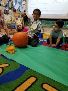 We felt the gooey insides!