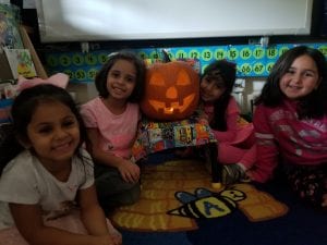 We named our Jack-O-Lantern...Jack!