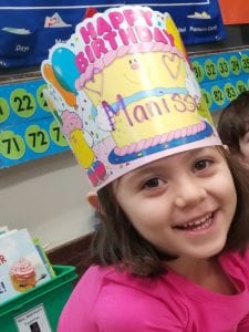 And....this birthday girl became a big sister last week!