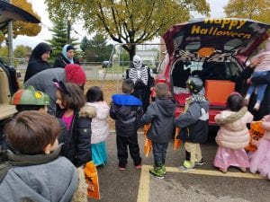 Ms. Amged also joined in the Halloween fun! Thank you, Ms. Amged!