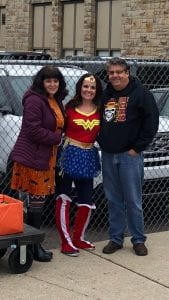 I love my parents!!! They came an helped on our classroom and the Trunk or Treat! They truly care about our students!
