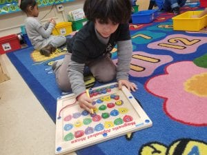 We can identify letters as we match them!