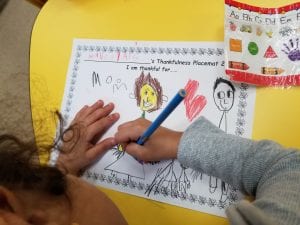 We are working on labeling the illustrations in our pictures! Look...we are stretching for the sounds!!!