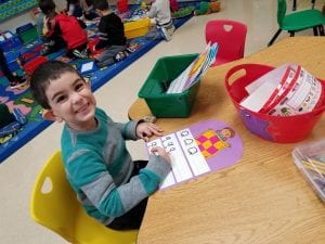 We are practicing Word Work.