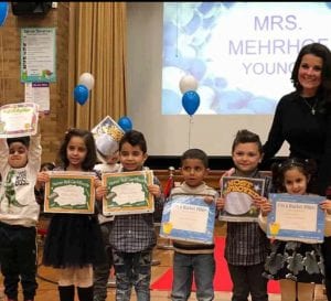 Today we had our awards ceremony! These friends were the award recipients this time. Way to go, friends!