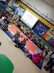 We enjoyed sharing a meal with our families and friends!