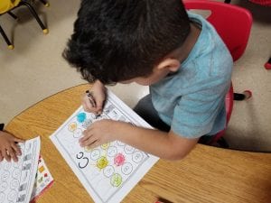 We learned almost all of the letters....one more to go!!!