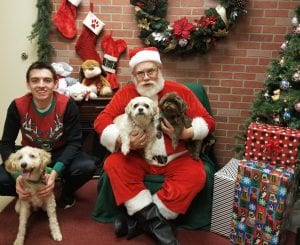 My family saw Santa too! :)