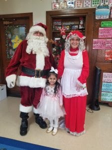Santa and Mrs. Claus visited our classroom!