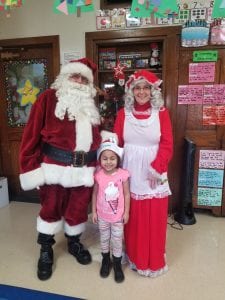 Santa and Mrs. Claus visited our classroom!