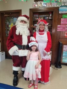 Santa and Mrs. Claus visited our classroom!