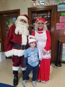 Santa and Mrs. Claus visited our classroom!