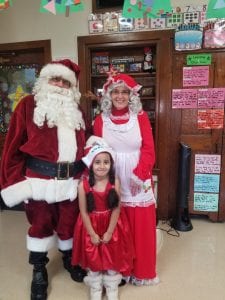 Santa and Mrs. Claus visited our classroom!