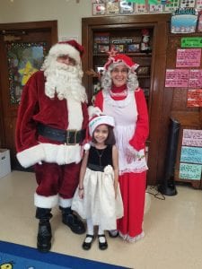 Santa and Mrs. Claus visited our classroom!