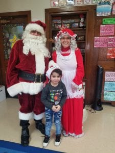 Santa and Mrs. Claus visited our classroom!