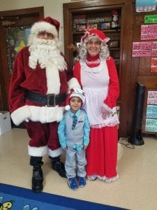 Santa and Mrs. Claus visited our classroom!