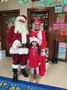 Santa and Mrs. Claus visited our classroom!