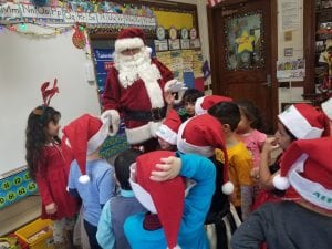 Santa asked us what we want to be when we get bigger!