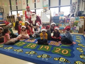 Santa made us laugh!