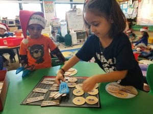 We learned a new word work choice to help us practice sight words! We match the pancakes and bacon words with the words on our breakfast plates using a special spatual.