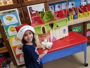 We used our bears for non-standard measurement and comparison of length. We found items longer and shorter than our bear and reported our findings to the class!