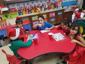 We played a number match game as well as an alphabet game at our party!