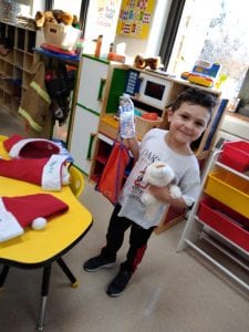 We found polar bears in our Santa hats!
