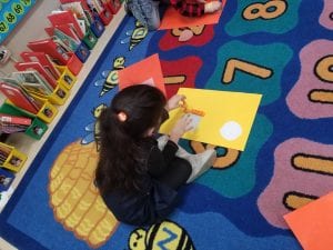 We were introduced to the concept of area of square. 