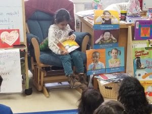 Beyan read us a story! She did a great job!