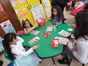 We had a fun Valentine's Day party!