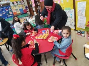 We had a fun Valentine's Day party!