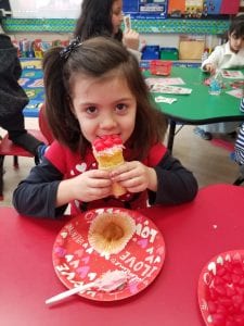 We had a fun Valentine's Day party!