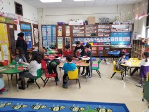 We had a fun Valentine's Day party!