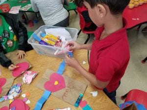 We had a fun Valentine's Day party!