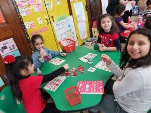 We had a fun Valentine's Day party!