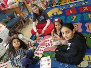 We had a fun Valentine's Day party!