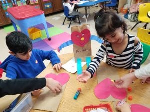 We had a fun Valentine's Day party!