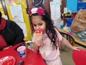 We had a fun Valentine's Day party!