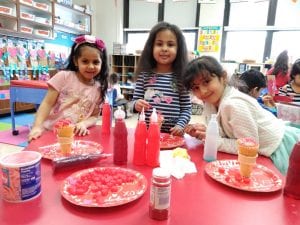 We had a fun Valentine's Day party!