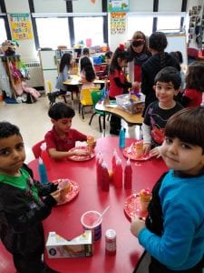 We had a fun Valentine's Day party!