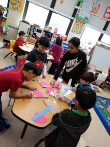 We had a fun Valentine's Day party!